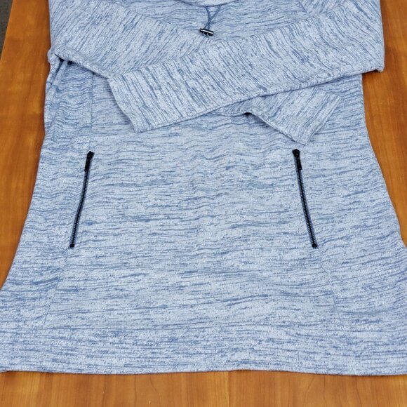 Soft Surroundings Blue Cloud 9 Cowl Neck Tunic Sweater - M - Picture 8 of 10